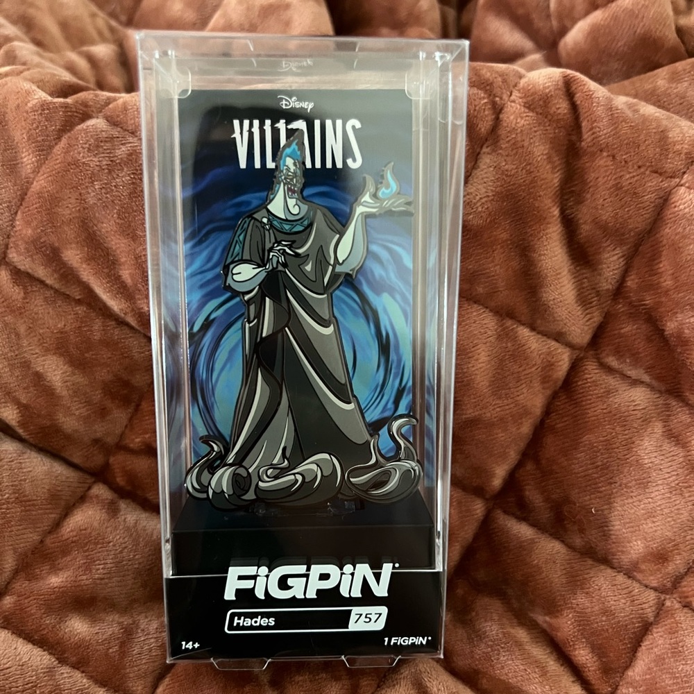 Collectible Hades Disney Figpin